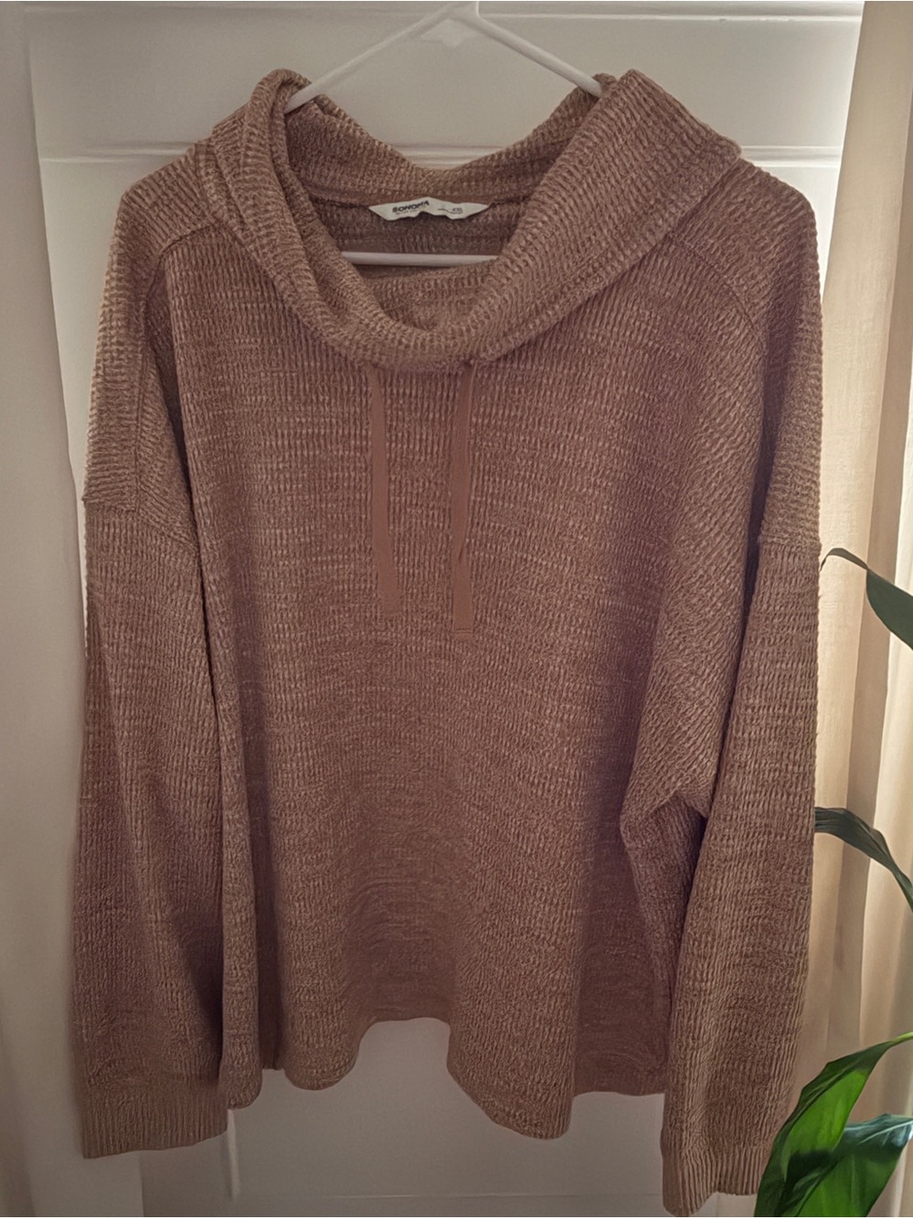 Sonoma Brown Long Sleeve Shirt Size XXL